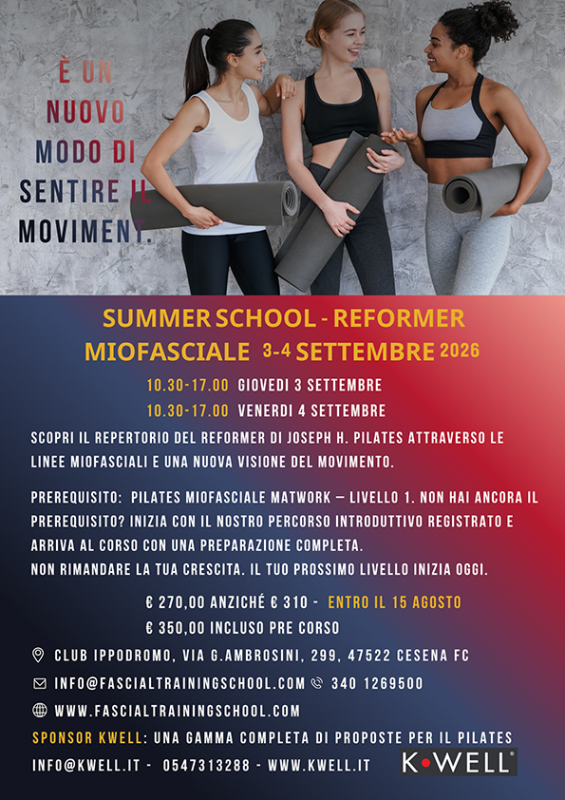 reformer miofasciale 3-4 settembre
